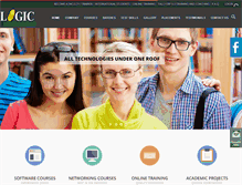 Tablet Screenshot of logicindia.net